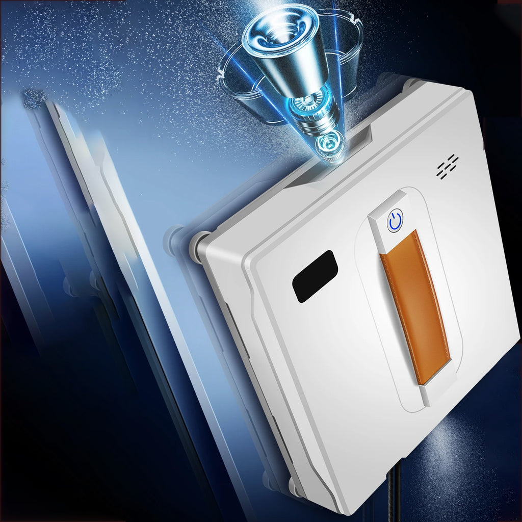 Smart Home Glass Wall Wet Dry Cleaning ,APP&Remote Control